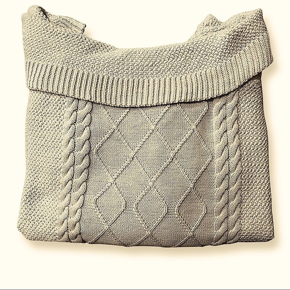 Lane Bryant Off the Shoulder Cable Sweater - Picture 5 of 5